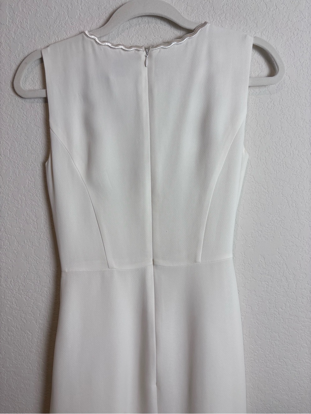 NWT Reiss Rodia Off White Novelty Neckline Women’s 0 Bridal Cocktail Event - Picture 9 of 16
